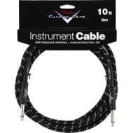 FENDER CUSTOM SHOP 5 INSTRUMENT CABLE BLACK TWEED